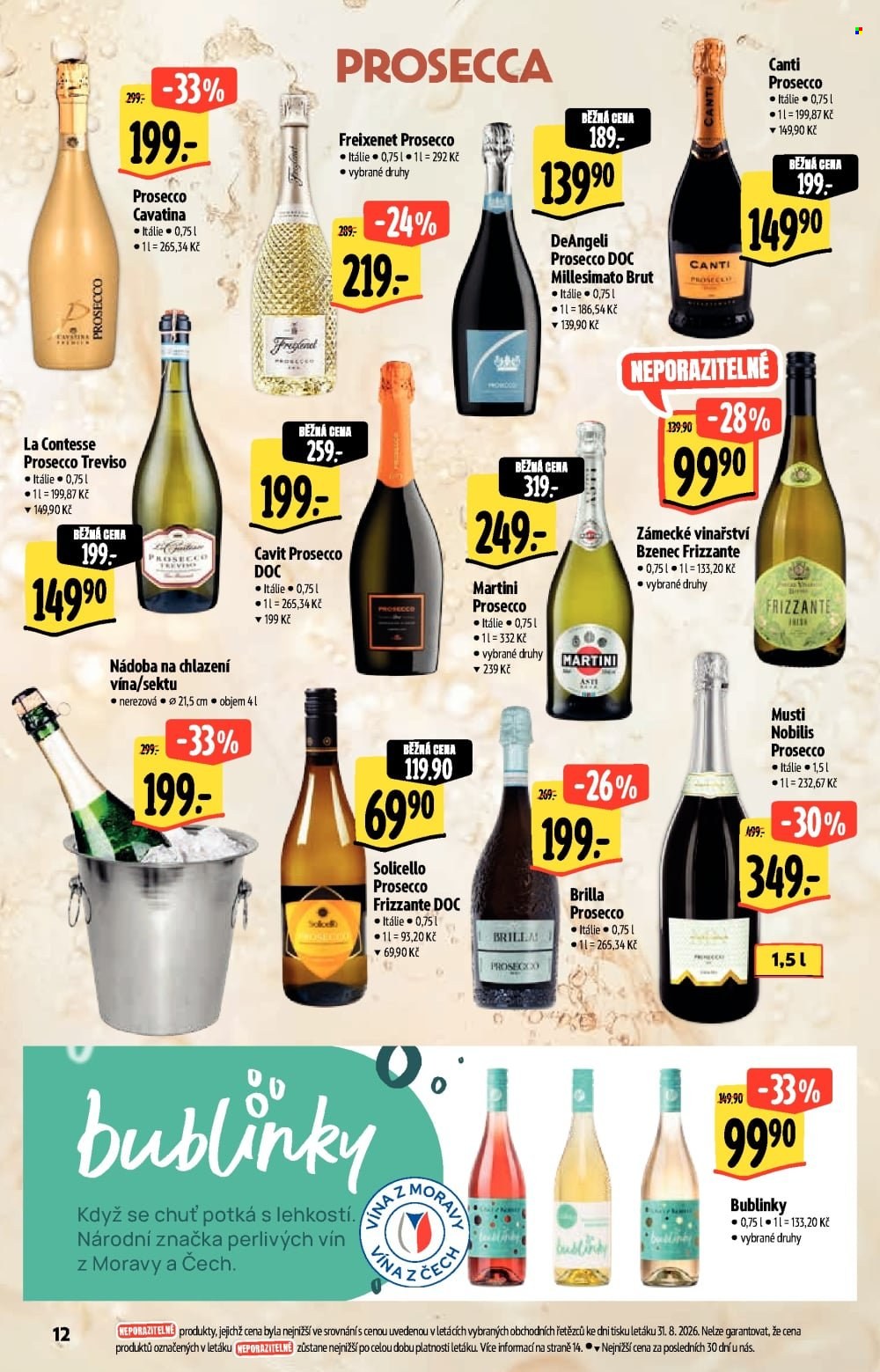 Leták Albert Hypermarket - 9.9.2026 - 22.9.2026. Strana 12