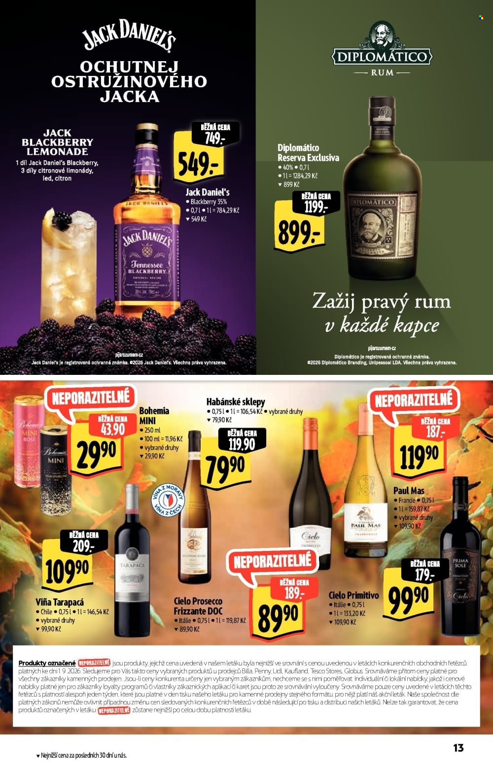 Leták Albert Supermarket - 9.9.2026 - 22.9.2026. Strana 13