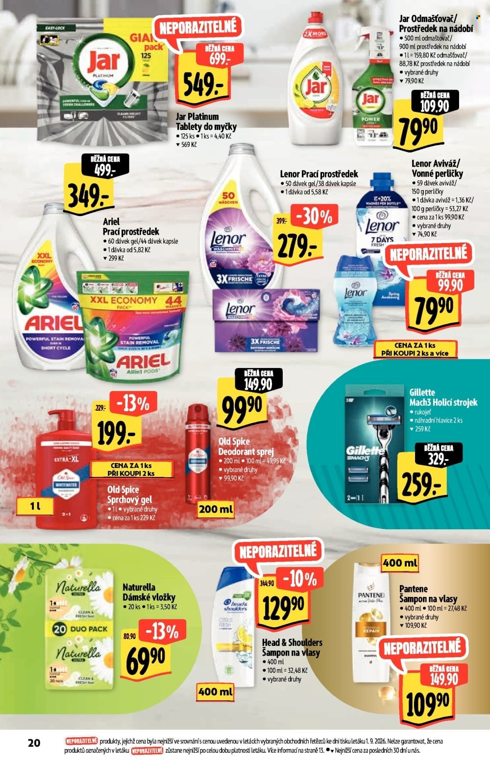 Leták Albert Supermarket - 9.9.2026 - 22.9.2026. Strana 20