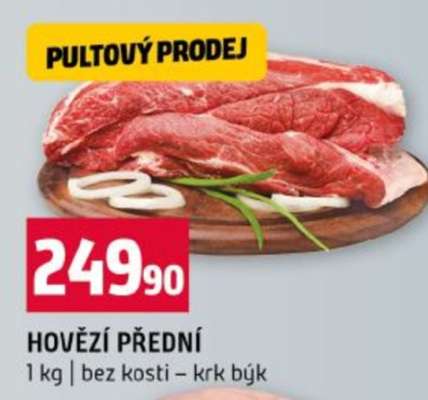 Hovězí přední