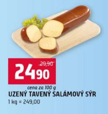 Uzený tavený salámový sýr