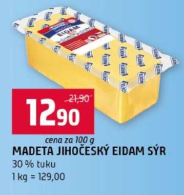 MADETA Jihočeský Eidam sýr