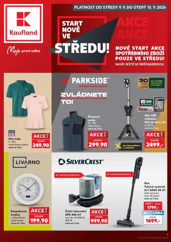 Leták Kaufland - 9.9.2026 - 15.9.2026.