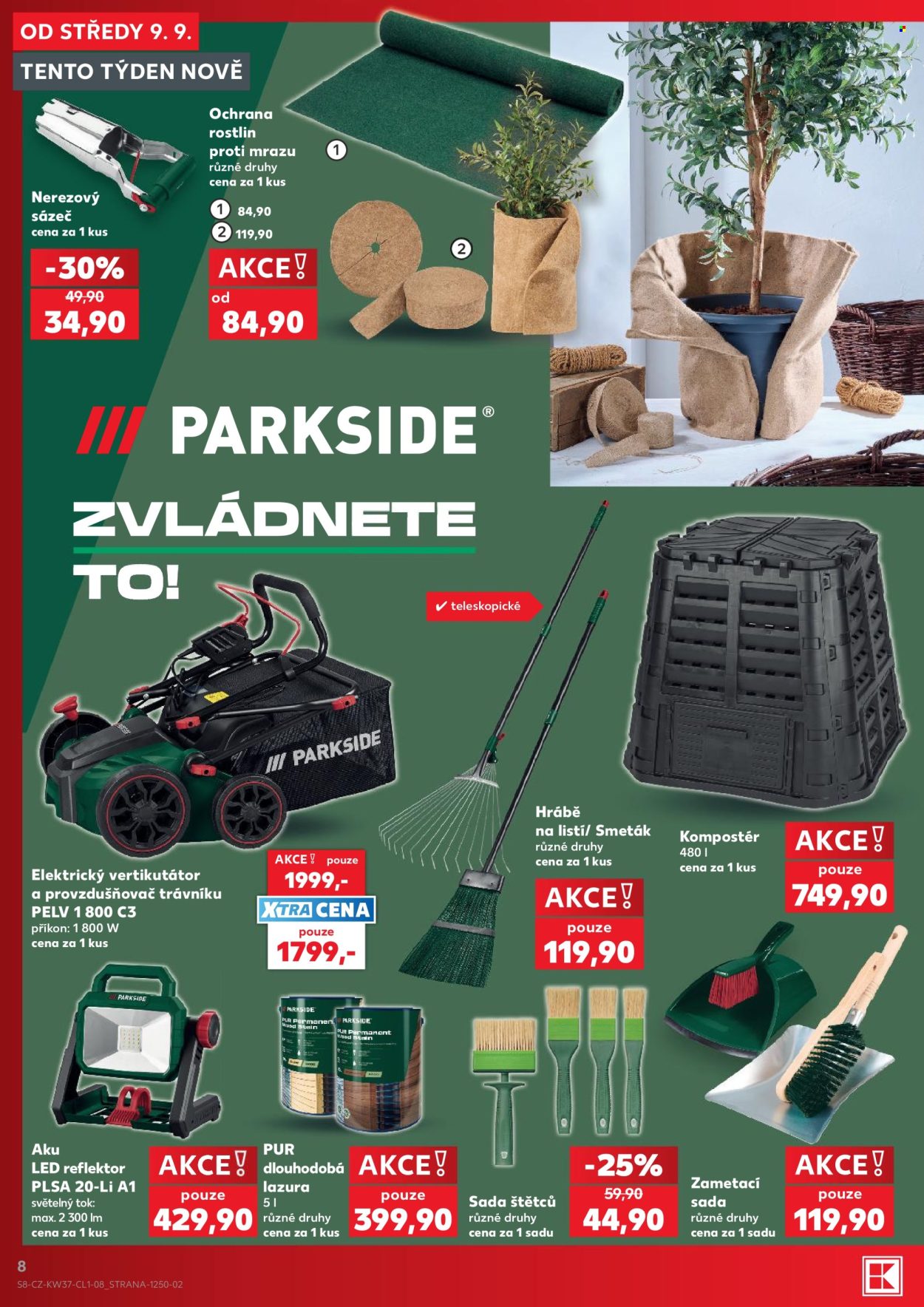 Leták Kaufland - 9.9.2026 - 15.9.2026. Strana 8
