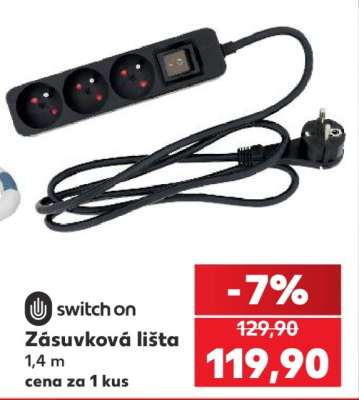 ZÁSUVKOVÁ LIŠTA
