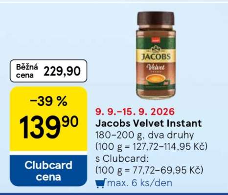 Jacobs Velvet Instant