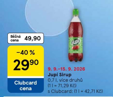 Jupí sirup
