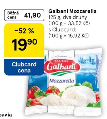 Galbani mozzarella