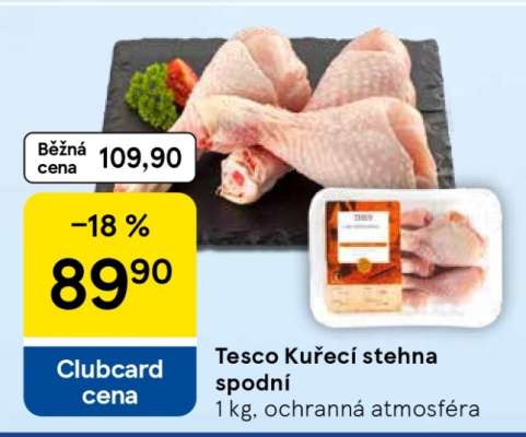 Tesco Kuřecí stehna spodní