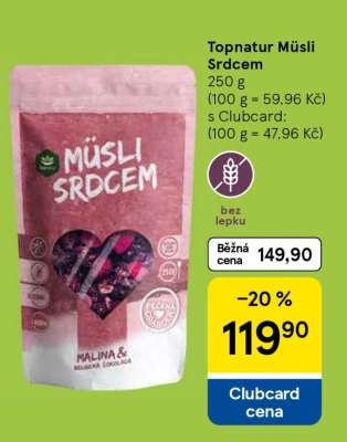 Topnatur Müsli srdcem