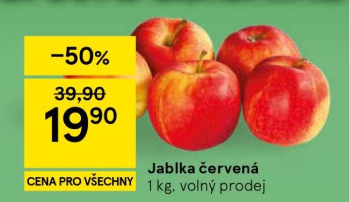 Jablka červená