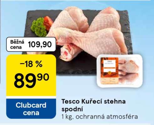 Tesco Kuřecí stehna spodní