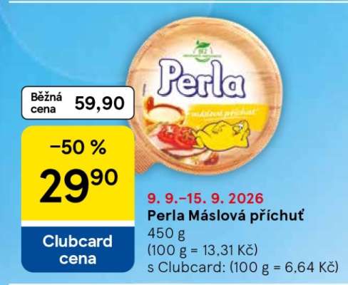 PERLA MÁSLOVÁ PŘÍCHUŤ