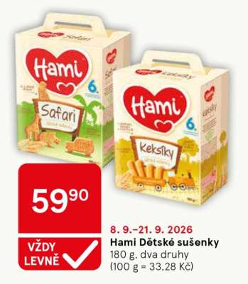 Hami Dětské sušenky