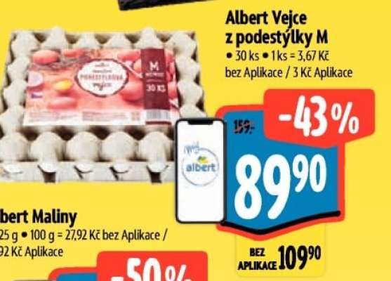 Albert Vejce z podestýlky M