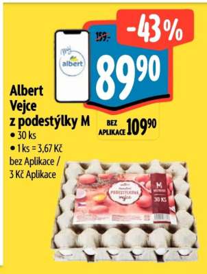 Albert Vejce z podestýlky M