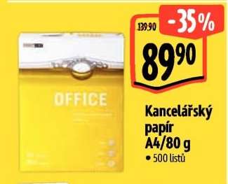 Kancelářský papír A4 / 80 g