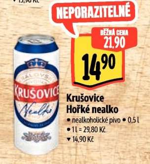 Krušovice Hořké nealko