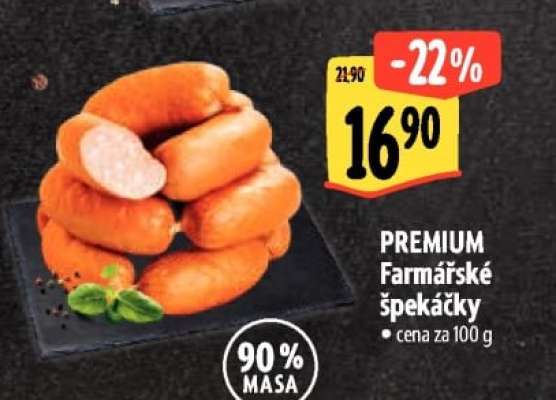 PREMIUM Farmářské špekáčky