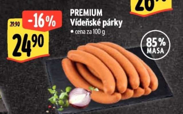 PREMIUM Vídeňské párky