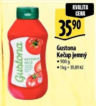 Gustona Kečup jemný