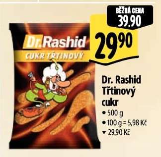 Dr. Rashid třtinový cukr