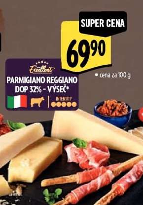 Parmigiano reggiano DOP 32% výseč