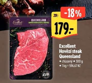 Excellent Hovězí steak Queensland