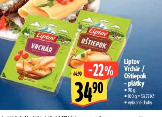 Liptov Vrchár / Oštiepok – plátky