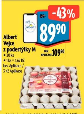 Albert Vejce z podestýlky M