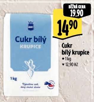 Cukr bílý krupice