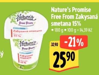 Nature's Promise Free From Zakysaná smetana 15%