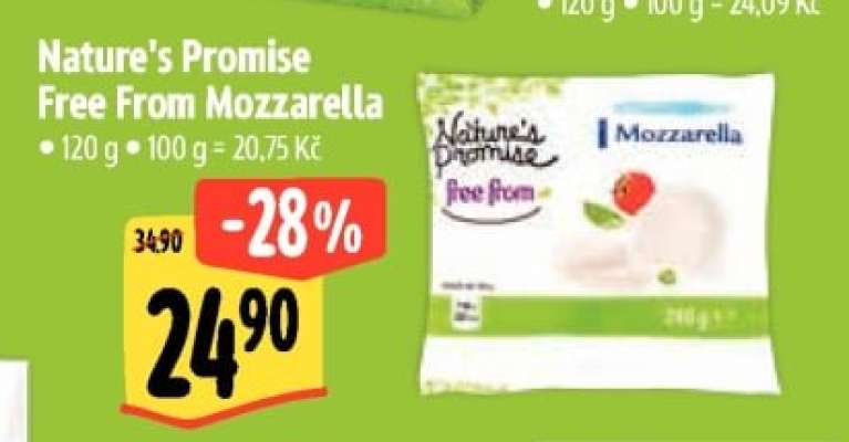 Nature’s Promise Free from Mozzarella