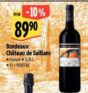 Bordeaux Château de Saillans