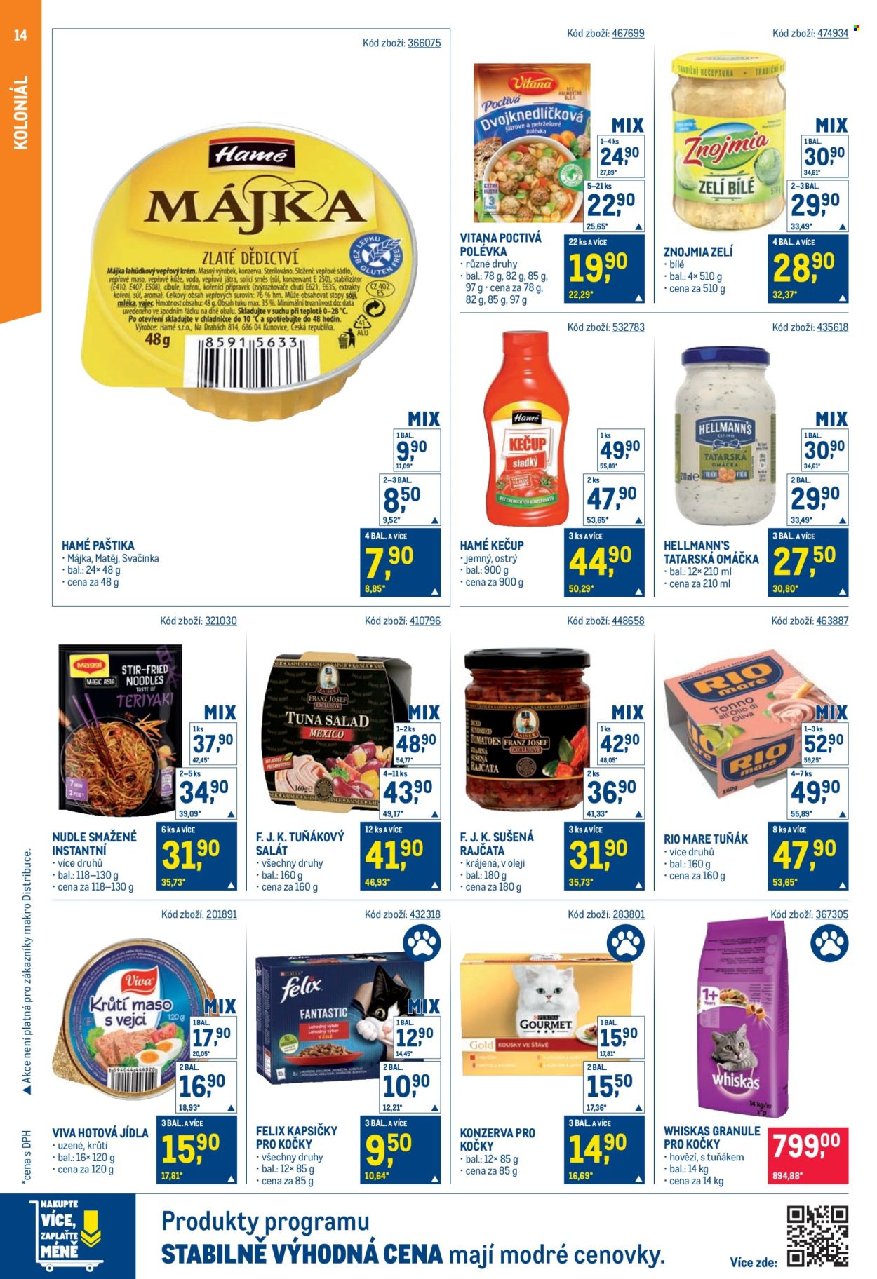 Leták MAKRO - 9.9.2026 - 22.9.2026. Strana 14