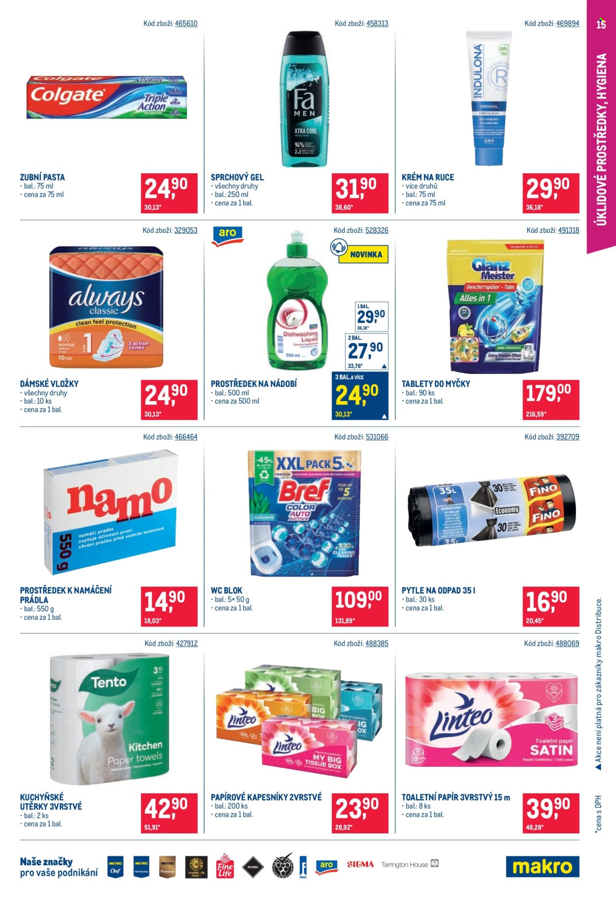Leták MAKRO - 9.9.2026 - 22.9.2026. Strana 15