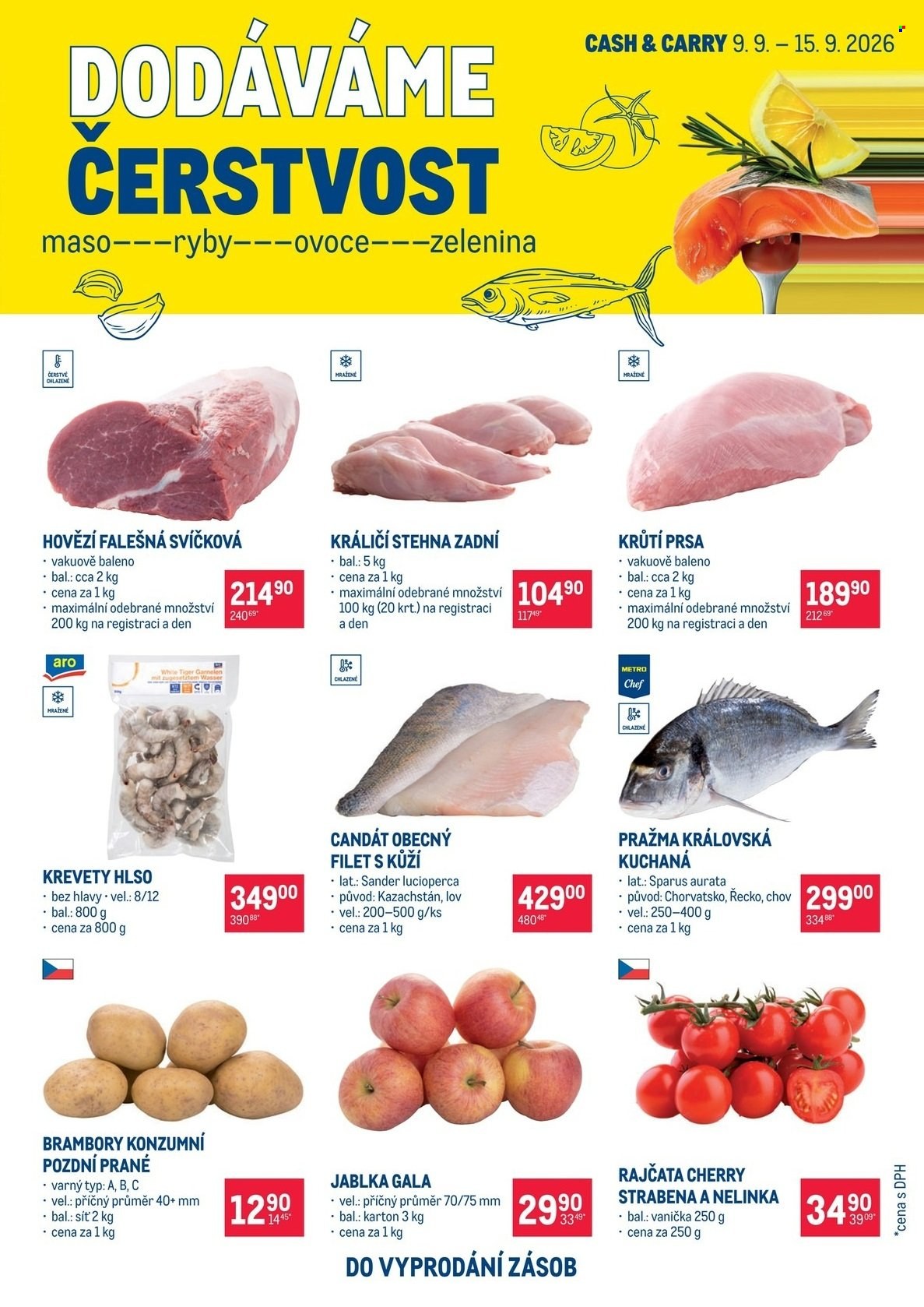 Leták MAKRO - 9.9.2026 - 15.9.2026. Strana 1