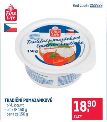 Tradiční pomazánkové