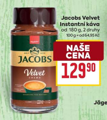 Jacobs Velvet instantní káva
