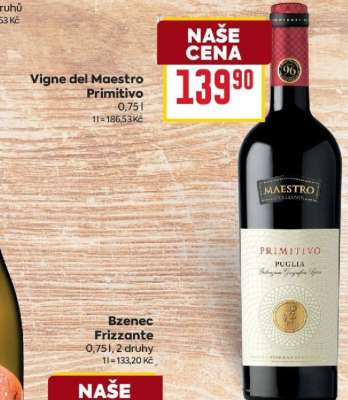 Vigne del Maestro Primitivo
