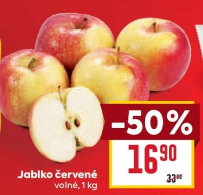 Jablko červené