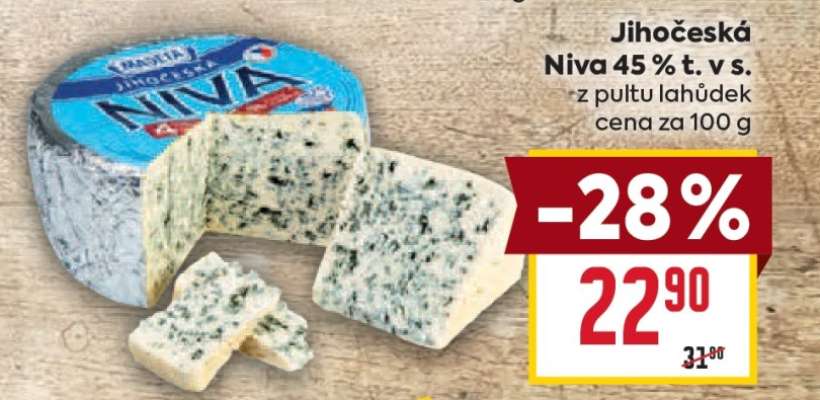 Jihočeská Niva 45 % t. v s.