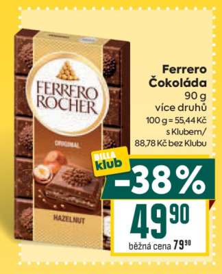 Ferrero čokoláda