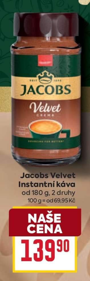 Jacobs Velvet instantní káva