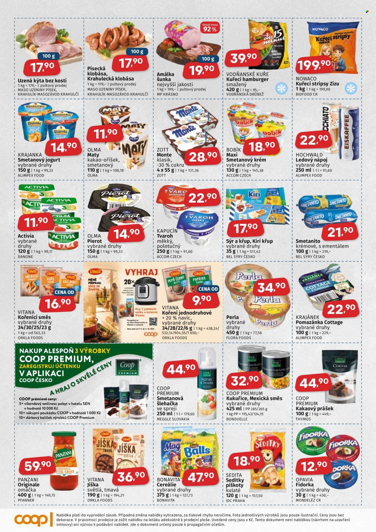 Leták coop JEDNOTA - 9.9.2026 - 22.9.2026. Strana 2