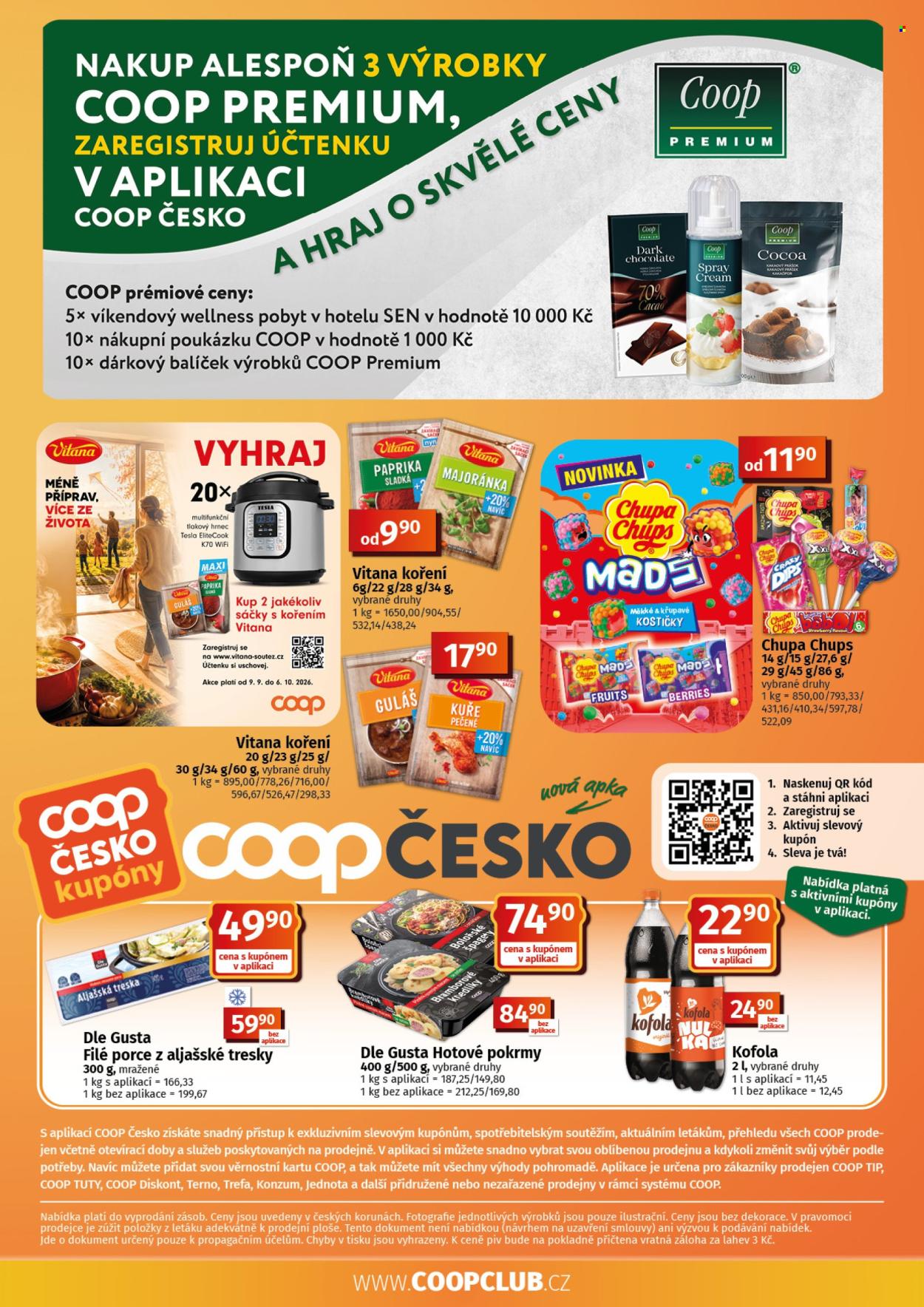 Leták coop TUTY - 9.9.2026 - 22.9.2026. Strana 10