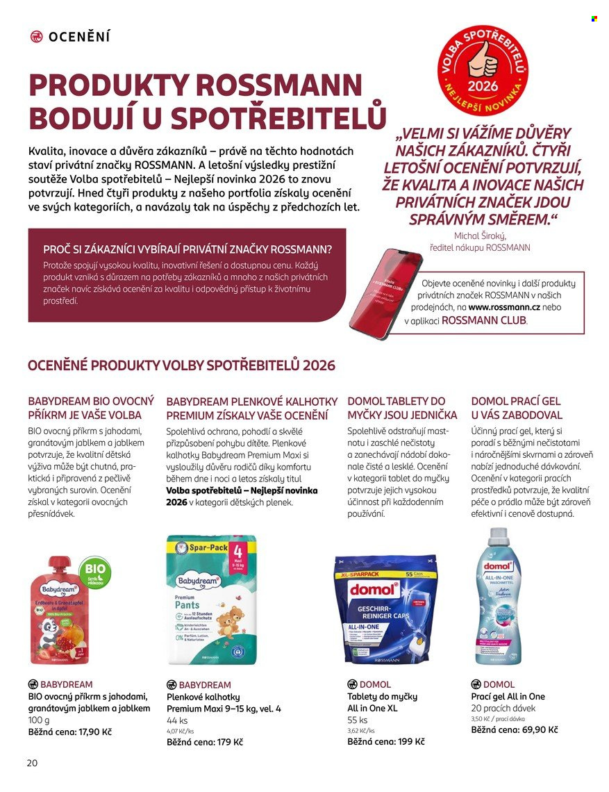 Leták ROSSMANN - 9.9.2026 - 3.11.2026. Strana 20