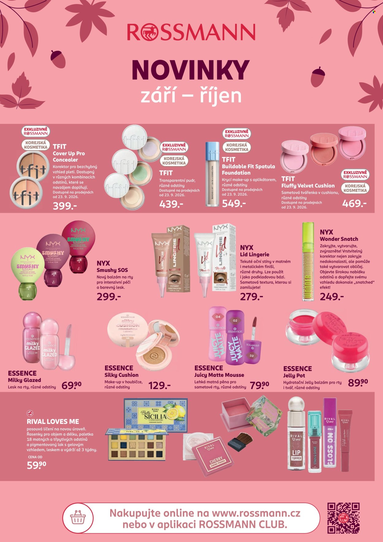 Leták ROSSMANN - 9.9.2026 - 6.10.2026. Strana 1