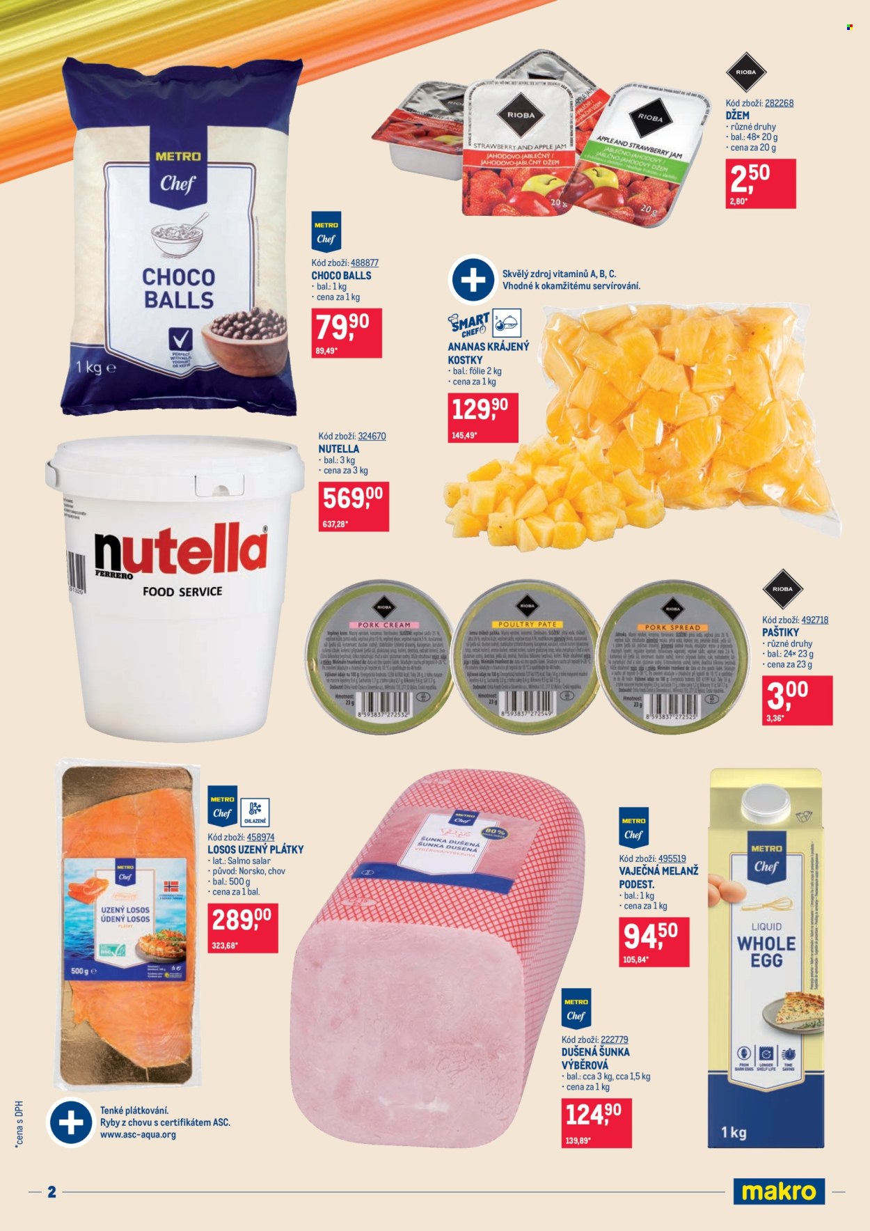 Leták MAKRO - 9.9.2026 - 6.10.2026. Strana 2