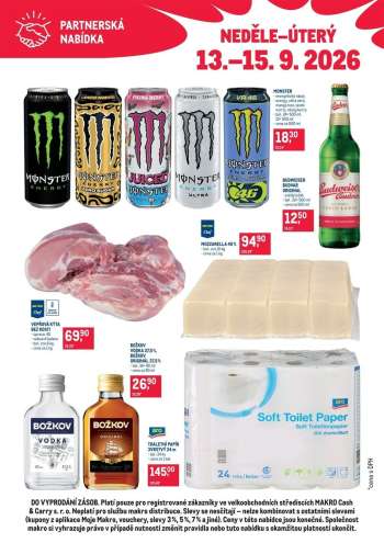 Leták MAKRO - 13.9.2026 - 15.9.2026.